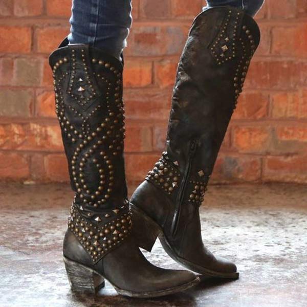 Valenzora | Cowboy boots with heels