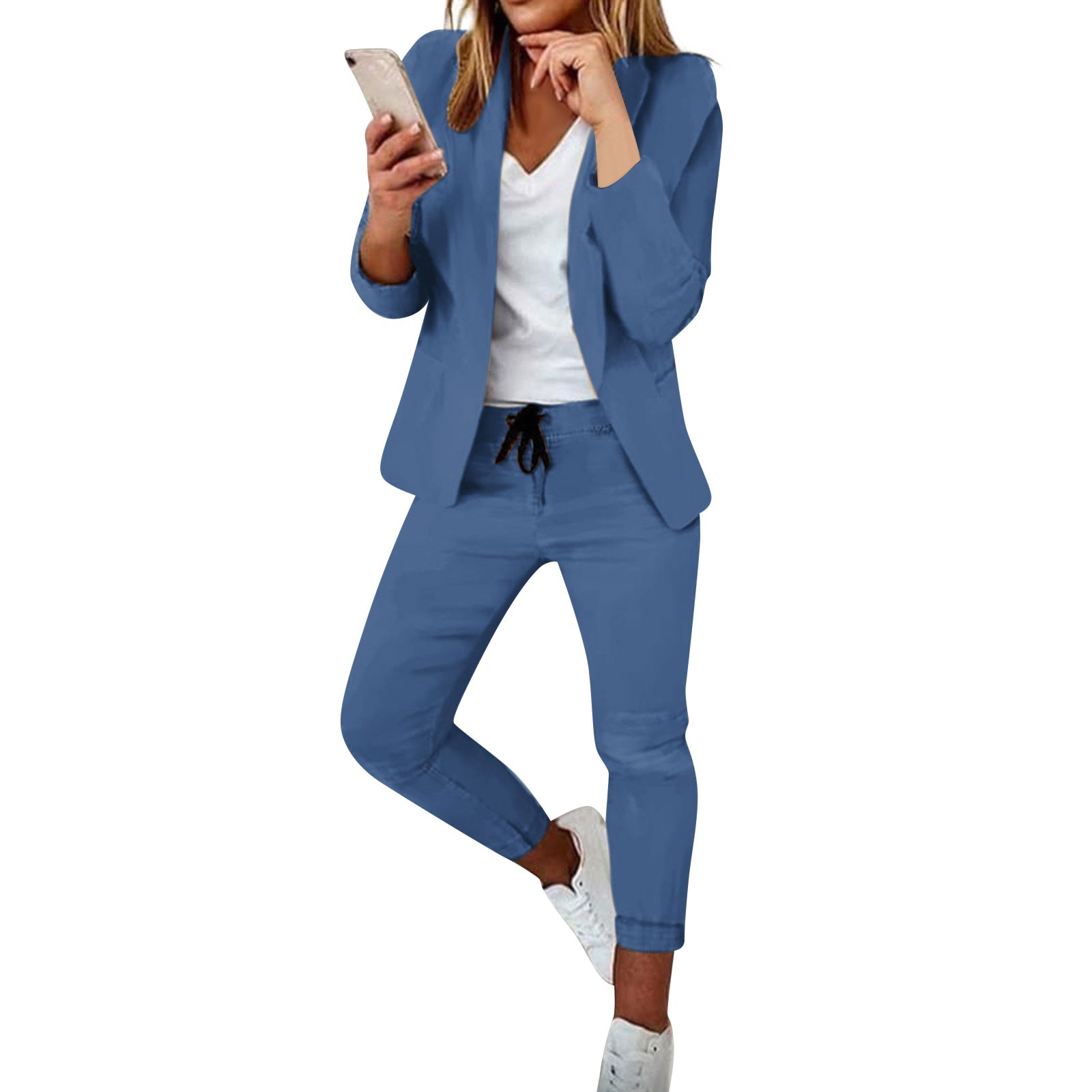 Valenzora Amsterdam | Lässiges Blazer- und Hosen-Set