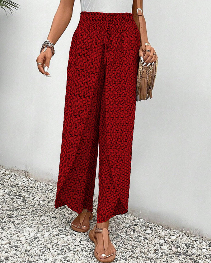 Valenzora | Damenhose mit geometrischem Muster