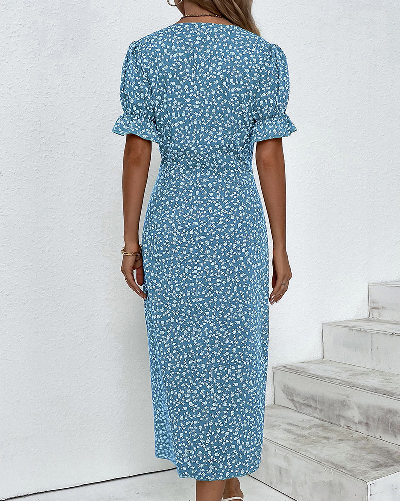 Valenzora | Spring flower dress
