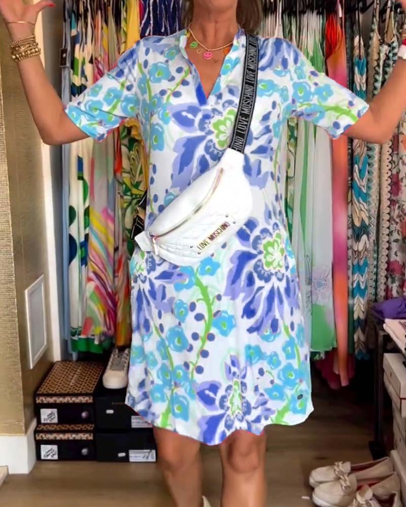 Valenzora | Women's Floral Pattern Dress