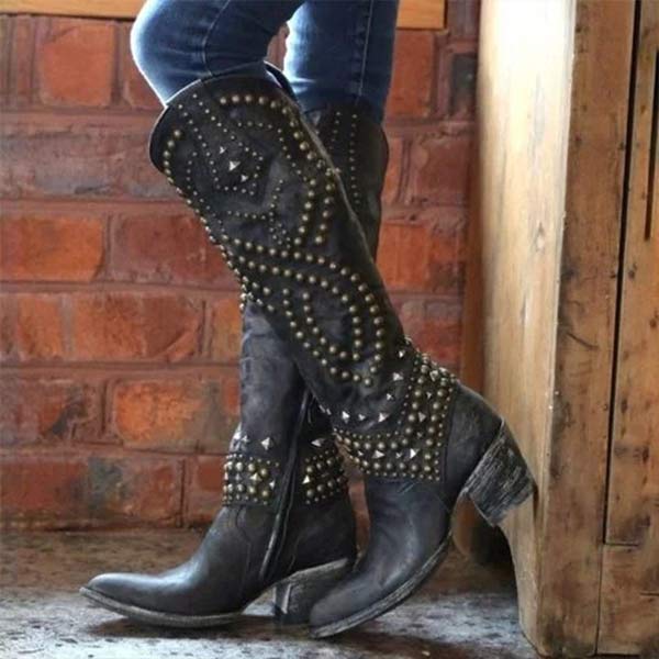 Valenzora | Cowboy boots with heels
