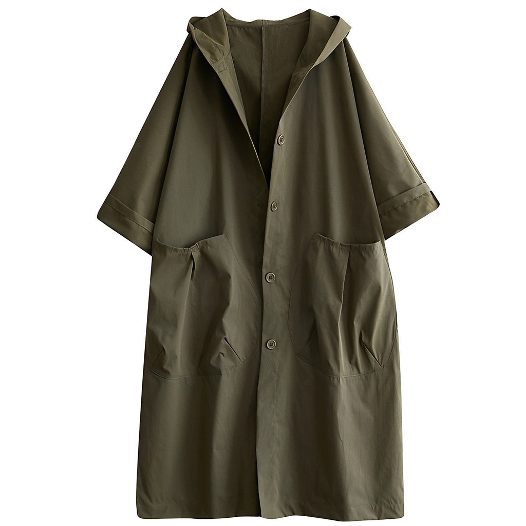 Valenzora | Oversized Windbreaker mit Taschen