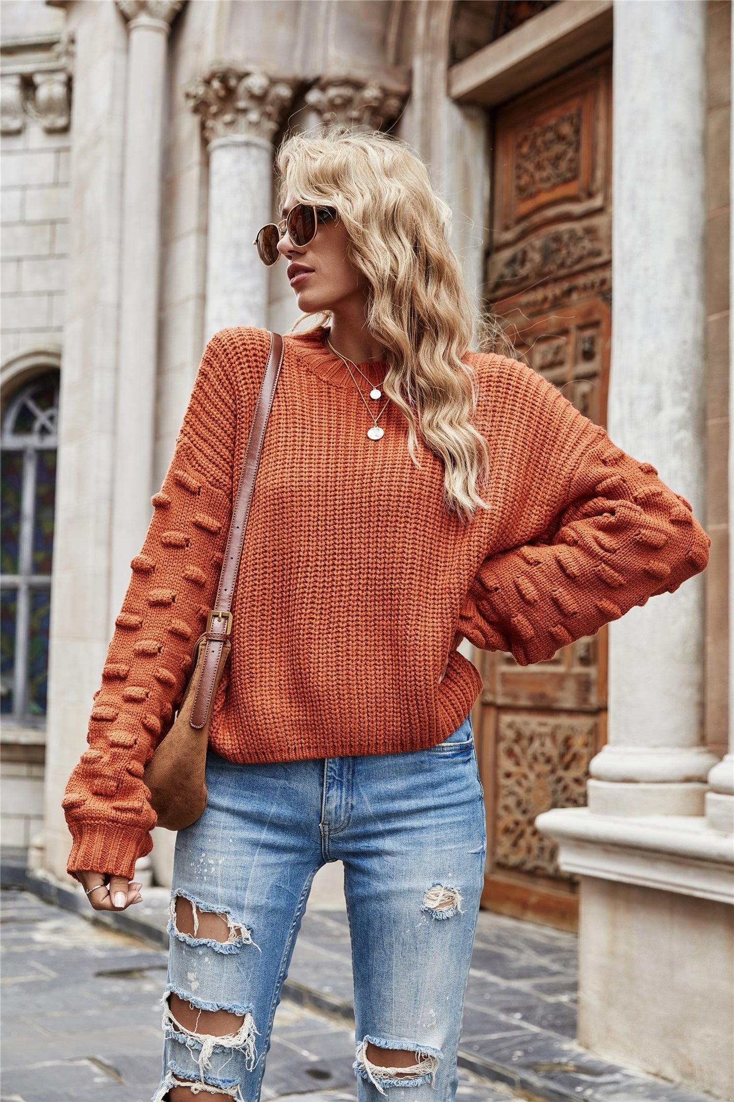 Valenzora Short Sweater Knitted Sweater