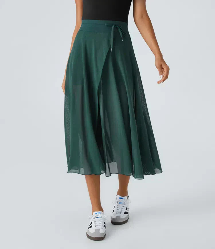 2-in-1-Tüllrock mit hoher Taille