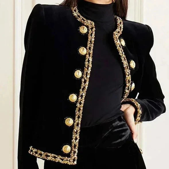 Valenzora – Elegante Jacke mit Knöpfen