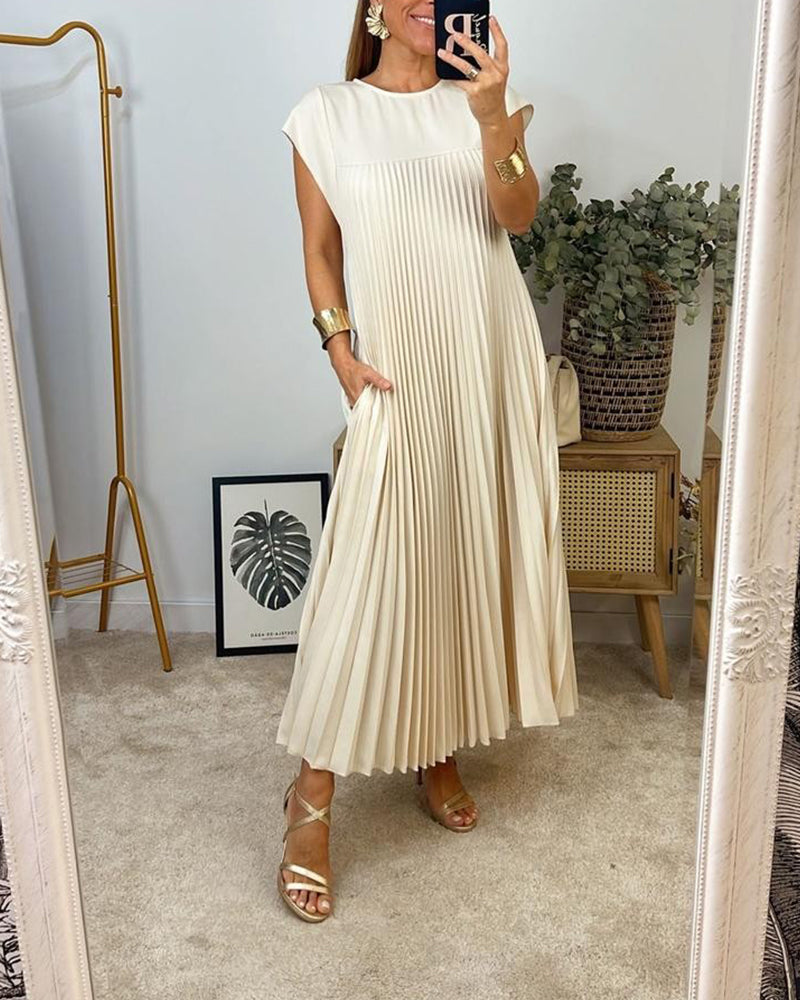Color play dress