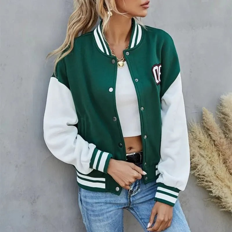 Valenzora | Stylische Bomberjacke mit Reißverschluss