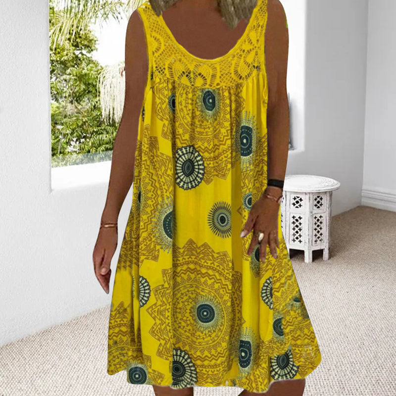 Valenzora | Sleeveless Plus Size Summer Dress
