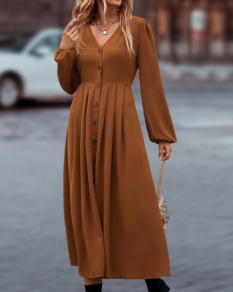 Noa™ – Elegantes Herbstkleid