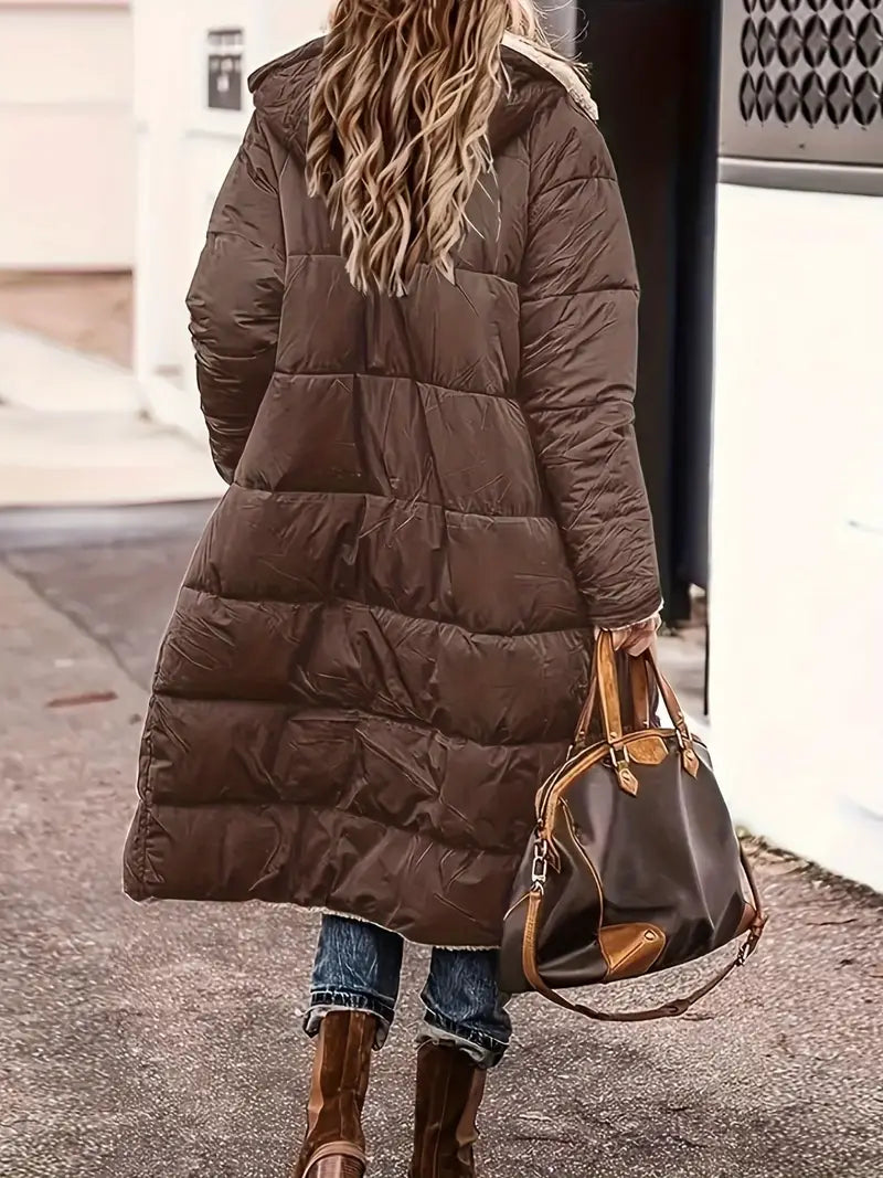Valenzora | Wende-Fleece-Pufferjacke