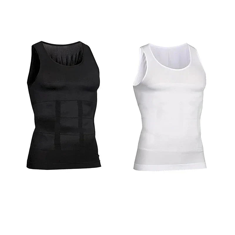 Valenzora | Slim Fit Kompressions-Body Shaper mit Bauchkontrolle und unsichtbarem Unterhemddesign