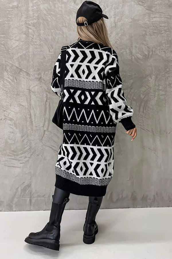 Valenzora | True Warmth Midi Knit Sweater