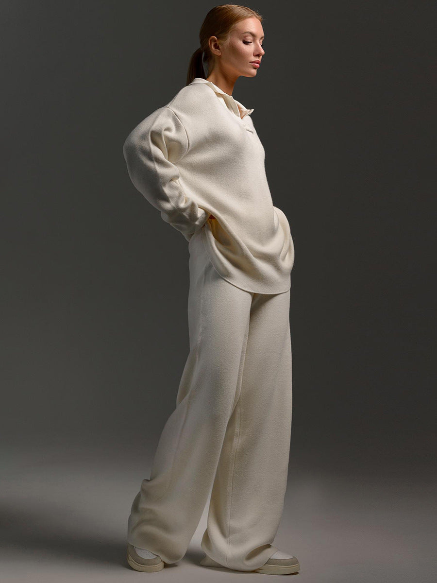 Valenzora | Hose und Strickpullover Set
