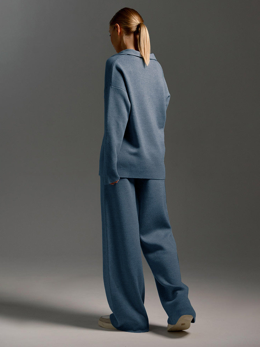 Valenzora | Hose und Strickpullover Set