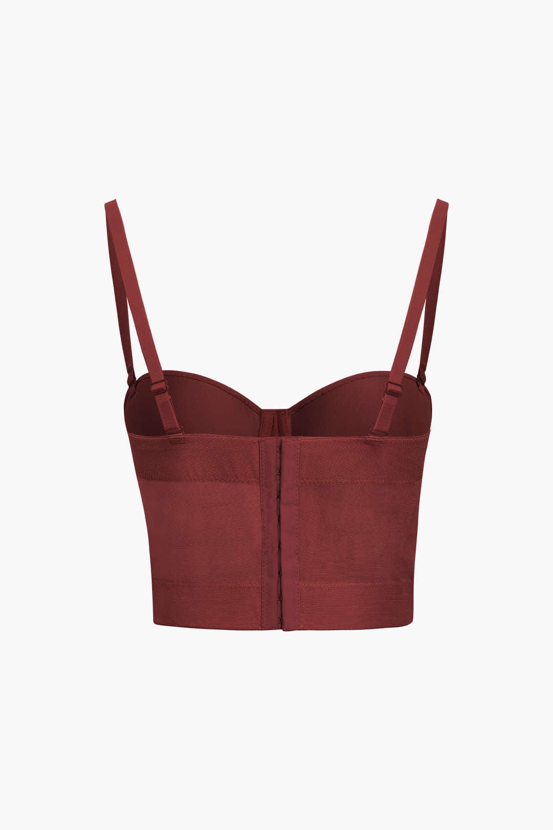 Valenzora | Figurbetontes Bustier-Top mit Bügelkörbchen und transparenter Mesh-Struktur