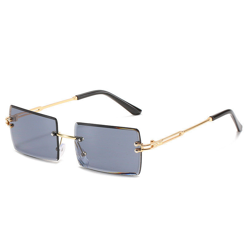 Valenzora | Trendige rechteckige Sonnenbrille im Retro-Stil