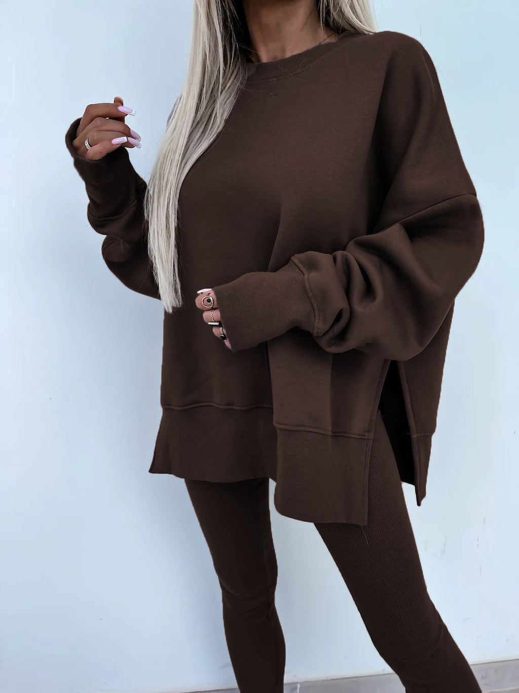 Valenzora | Women's Relaxed Style Suit with Long Sleeves – Winter Set