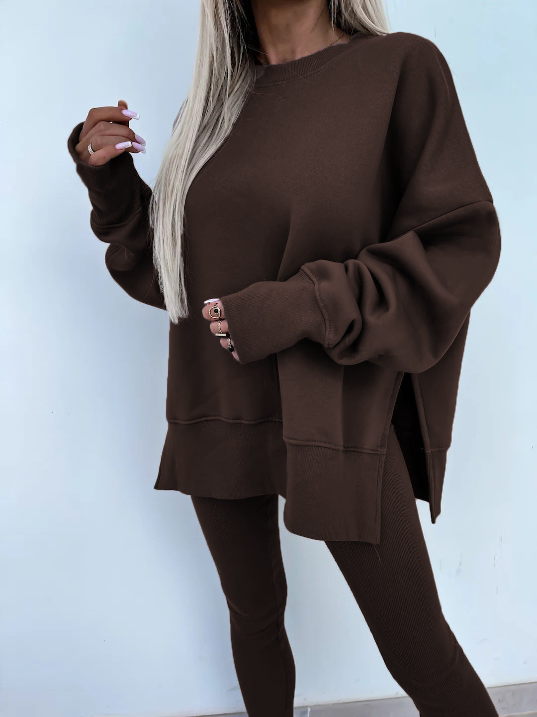 Valenzora | Women's Relaxed Style Suit with Long Sleeves – Winter Set