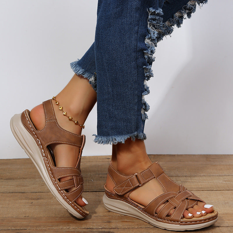 Valenzora | Orthopedic women's Velcro sandals