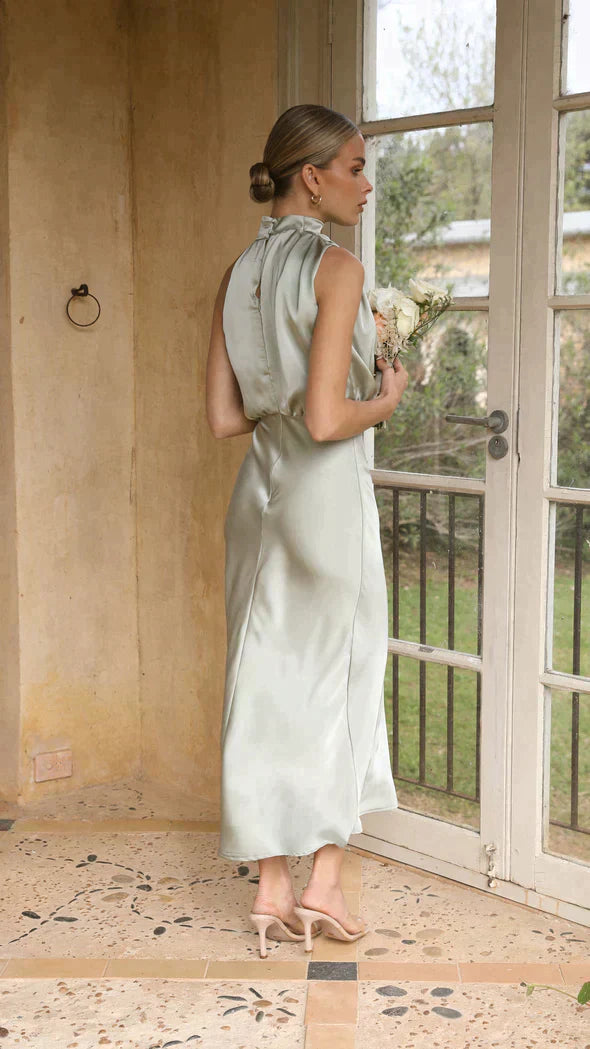 Valenzora | Elegant satin dress