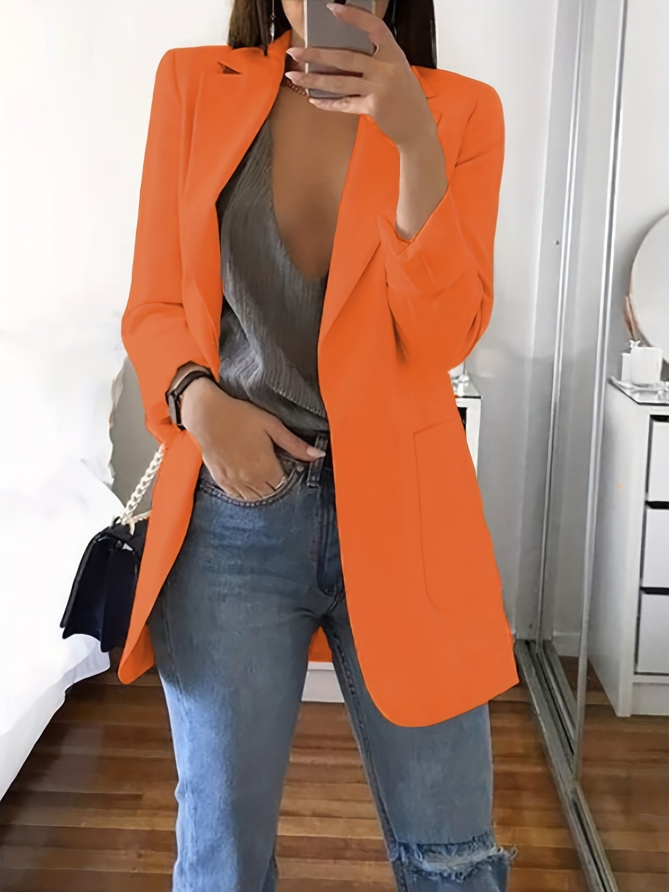 Valenzora | Lässiger Blazer in großen Größen