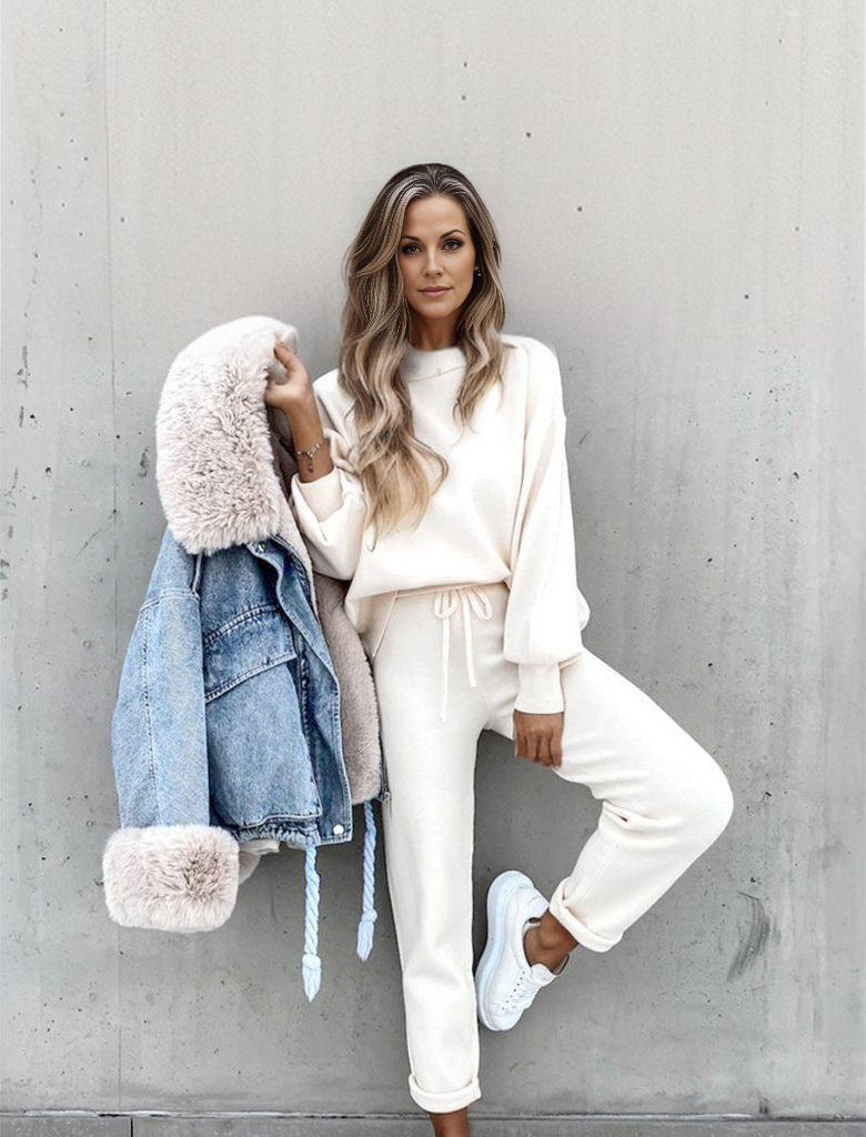 Valenzora Jogging Suit | Elegant Loungewear for Women