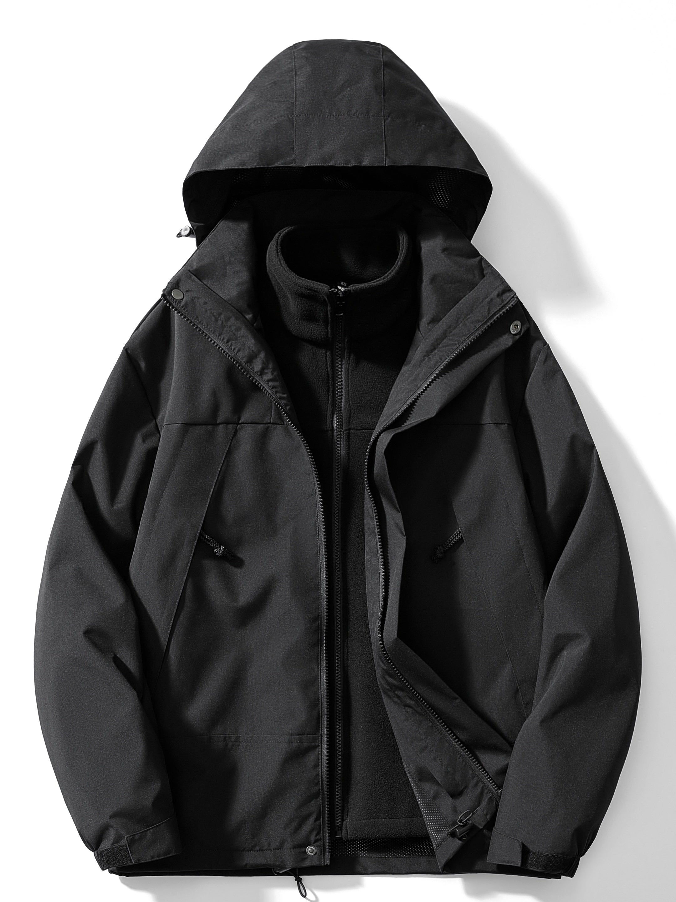 Valenzora | 3-in-1 Fleece Winter Jacket with Hood for Women