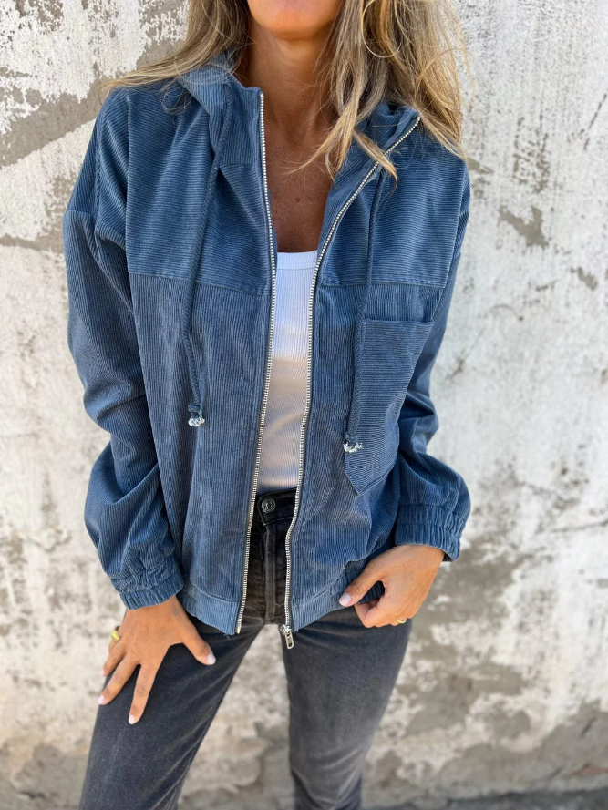 Valenzora | Hooded jacket with zipper