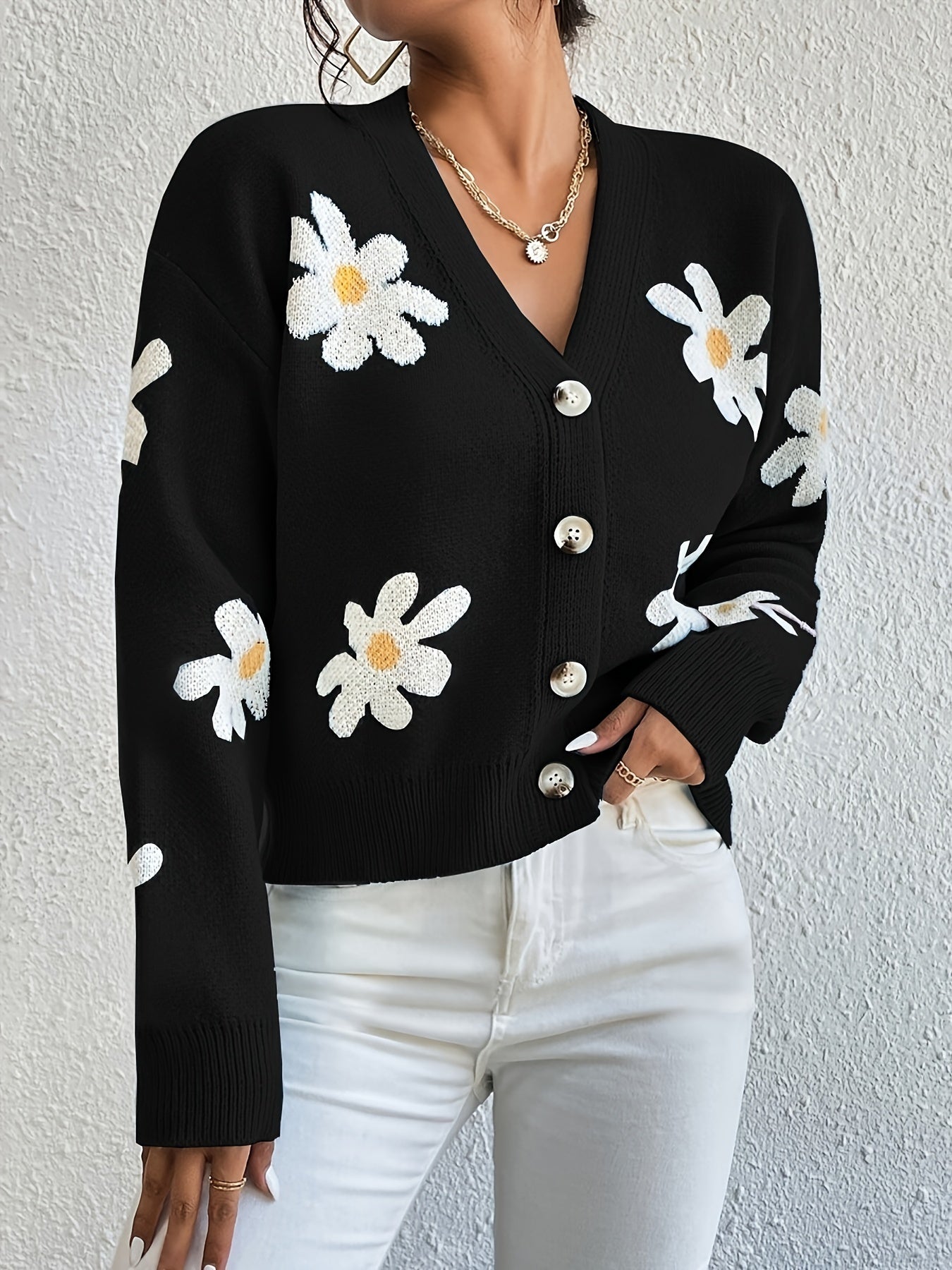 Valenzora | with floral pattern and long sleeves For women