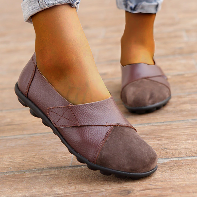 Valenzora | Orthopädische Leder-Slipper für Damen