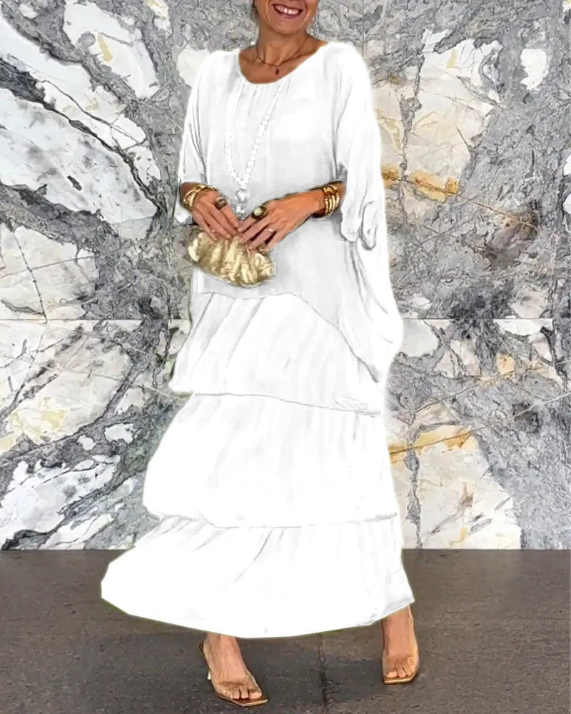 Valenzora | Elegantes langes Kleid