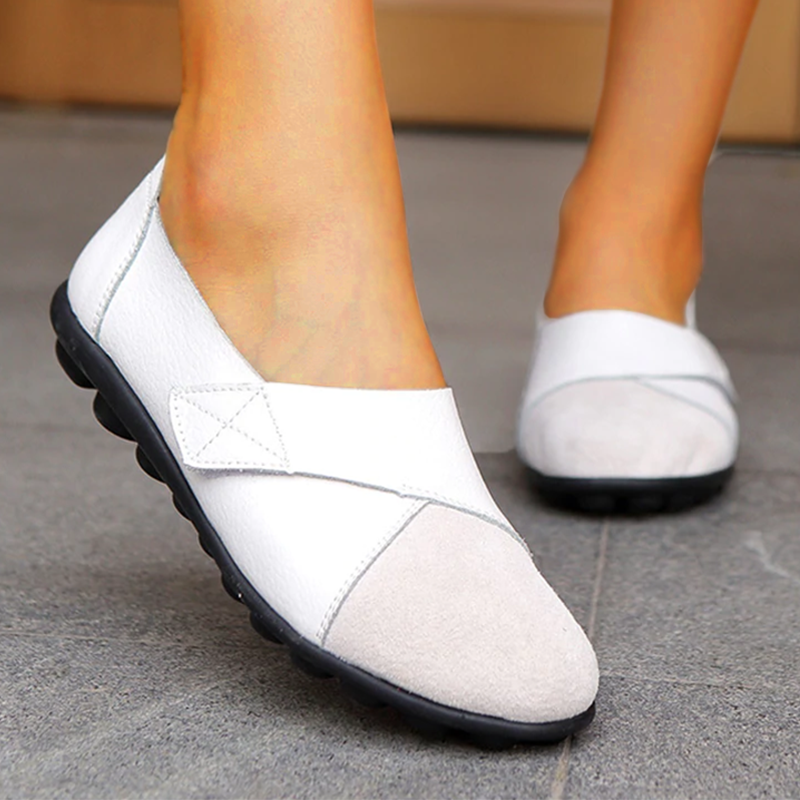 Valenzora | Orthopädische Leder-Slipper für Damen