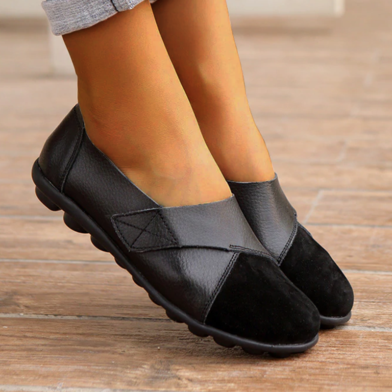 Valenzora | Orthopädische Leder-Slipper für Damen