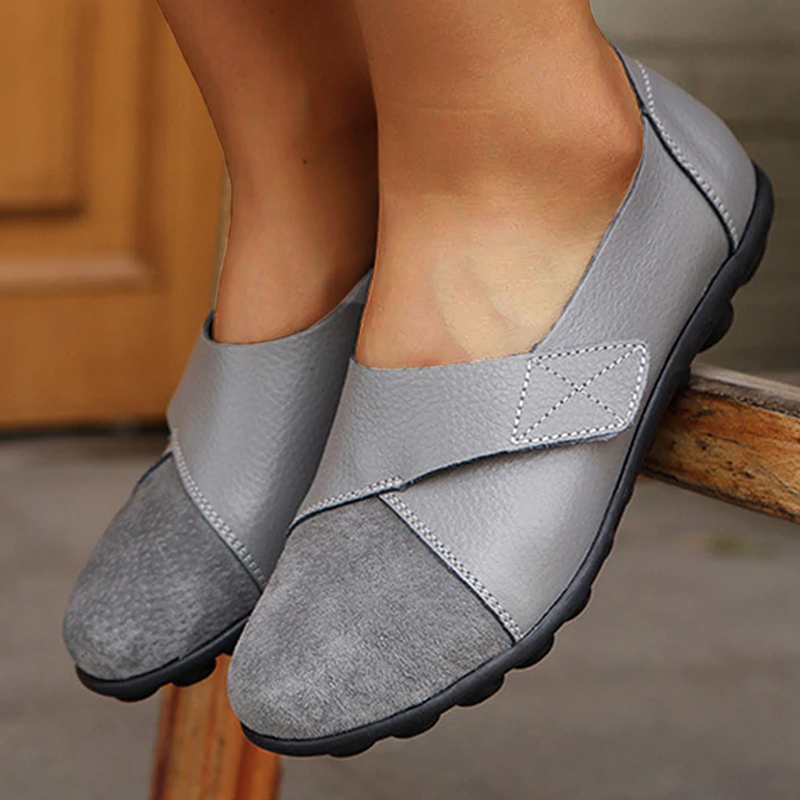 Valenzora | Orthopädische Leder-Slipper für Damen
