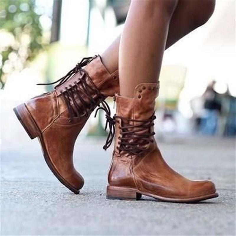 Valenzora | Elegante Lederstiefel für Damen