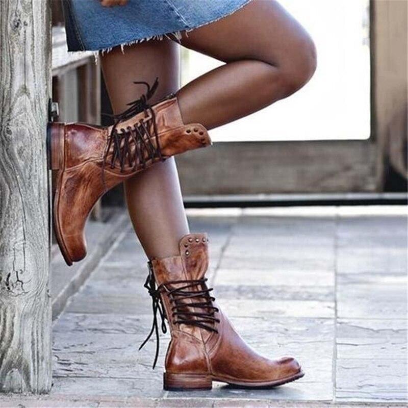 Valenzora | Elegante Lederstiefel für Damen