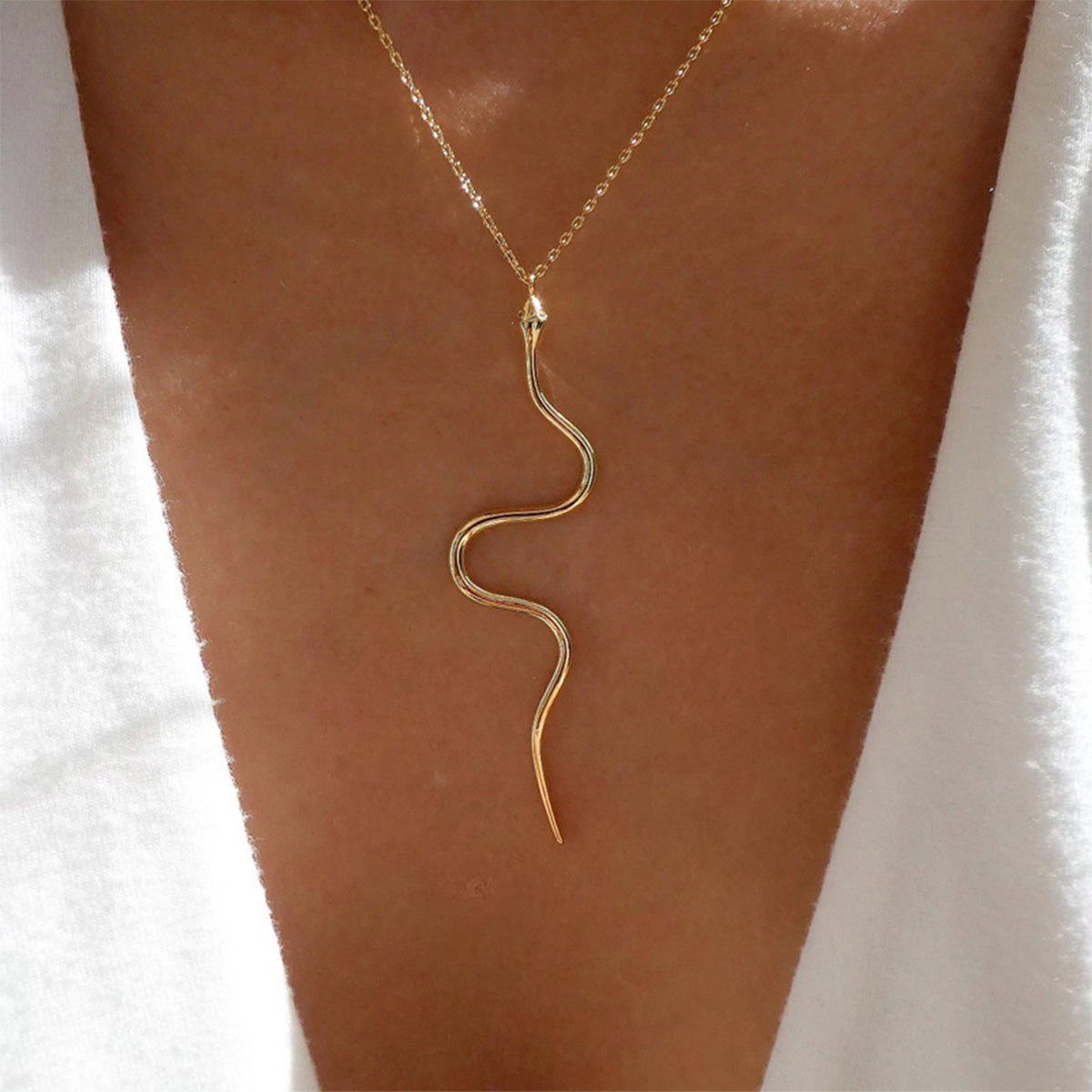 Valenzora Fashion Vintage Schlangenkette