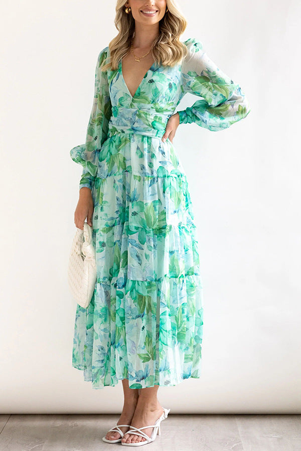 Valenzora | Floral Wrap Dress for Women