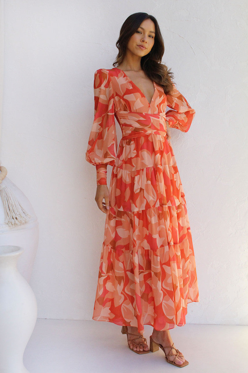 Valenzora | Floral Wrap Dress for Women
