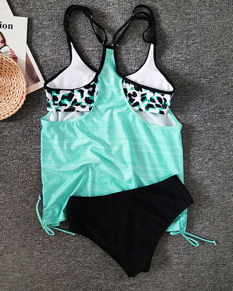 Valenzora Tankini mit Leopardenmuster