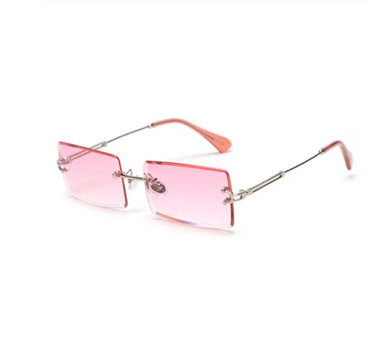 Valenzora | Trendige rechteckige Sonnenbrille im Retro-Stil