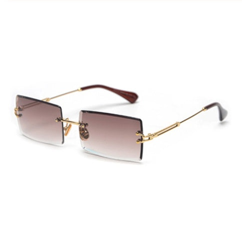 Valenzora | Trendige rechteckige Sonnenbrille im Retro-Stil