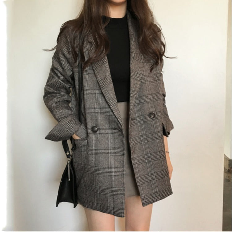 Valenzora | blazer with checked jacket