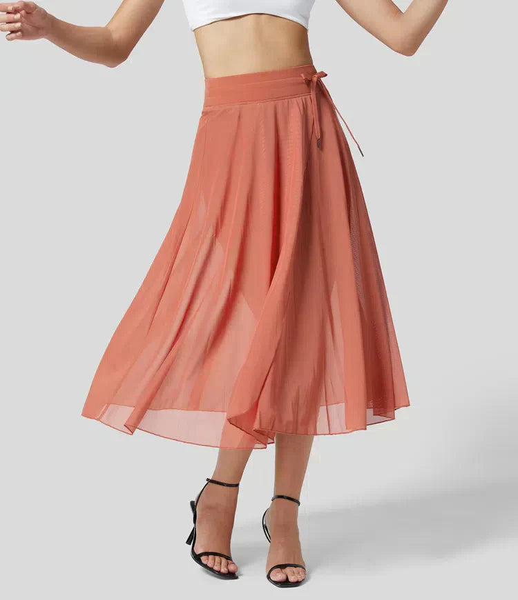 2-in-1-Tüllrock mit hoher Taille