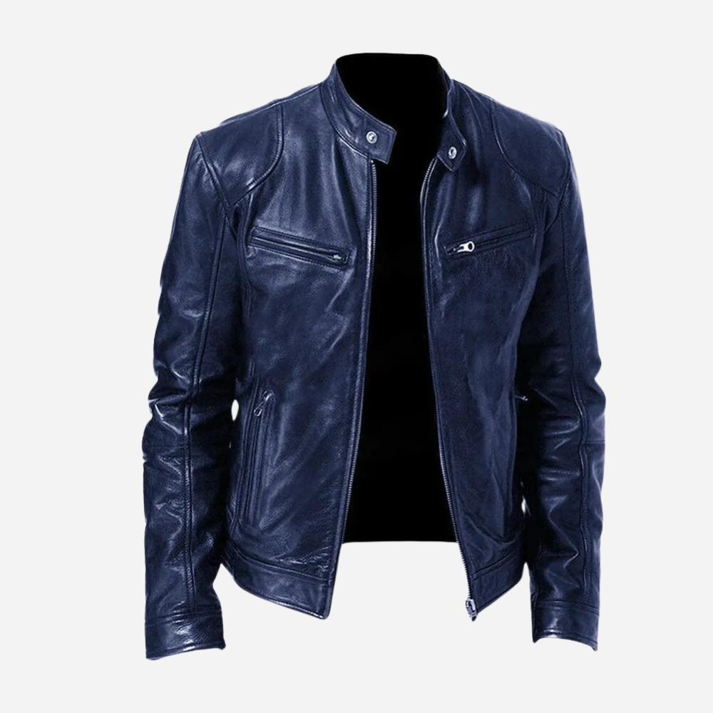 Valenzora | Stylische Motorrad-Lederjacke