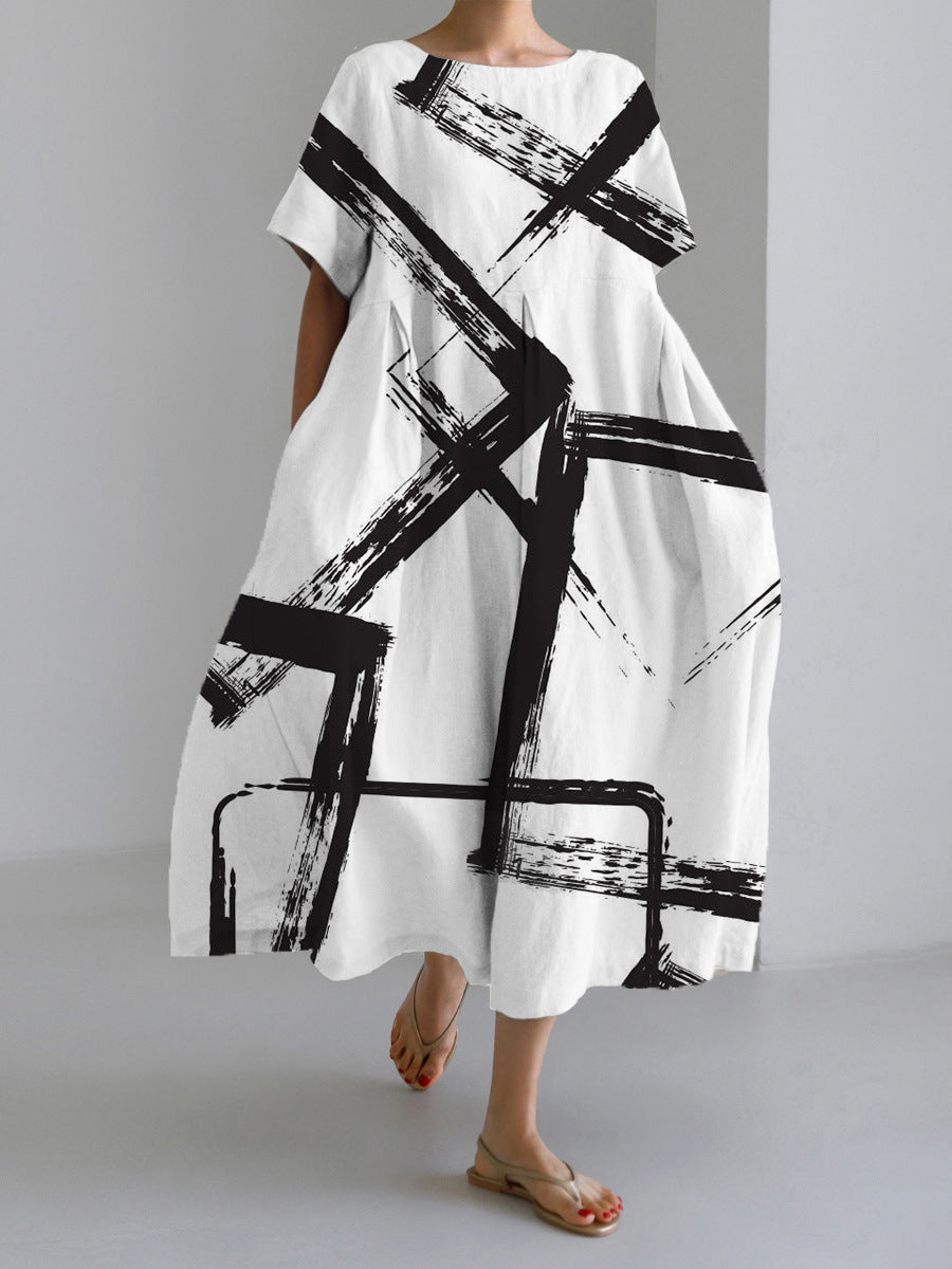 Valenzora | Geblümtes Tagtraum-Kleid