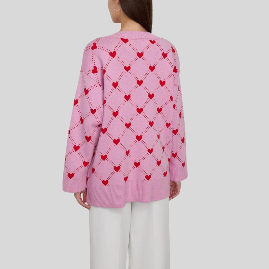 knitted women's cardigan