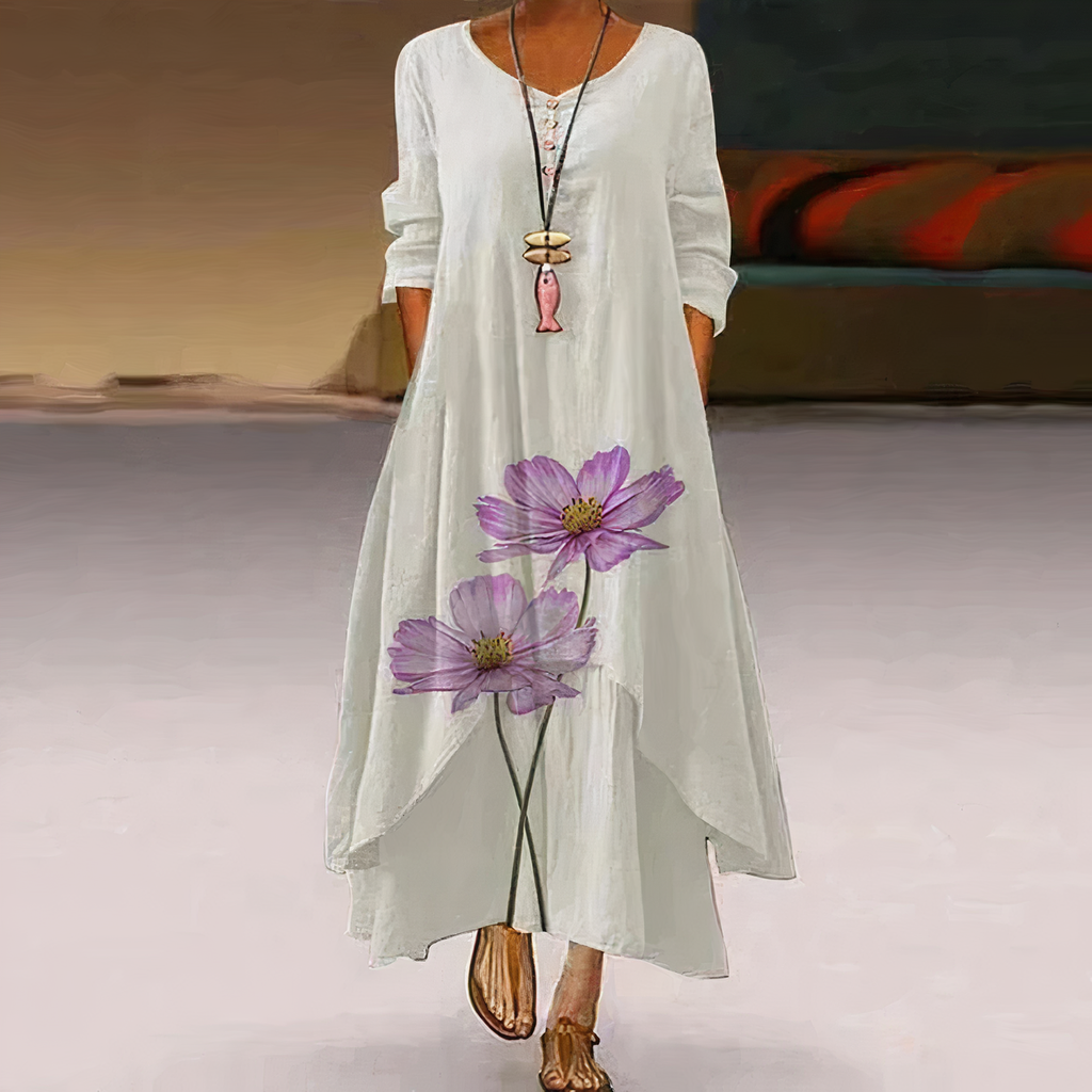 Valenzora | Elegantes Baumwollkleid