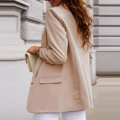 Valenzora | Elegante Damenblazer mit Ein-Knopf-Verschluss, ideal fürs Büro